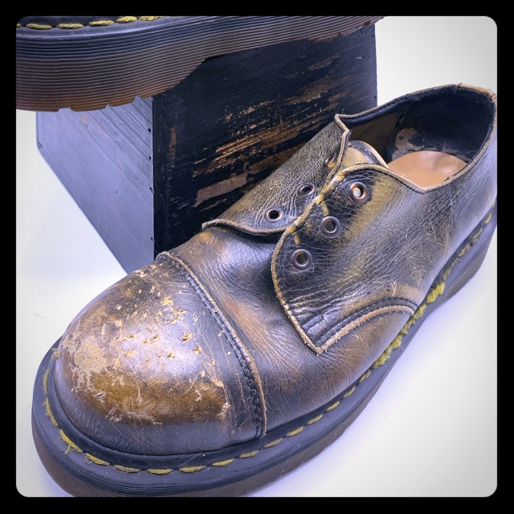 Dr. Marten’s Steel Toe 3 eyelet work shoe US M 11